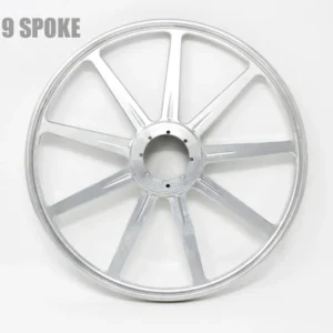 TKI 8 Inch 9 Spoke Billet Wheels